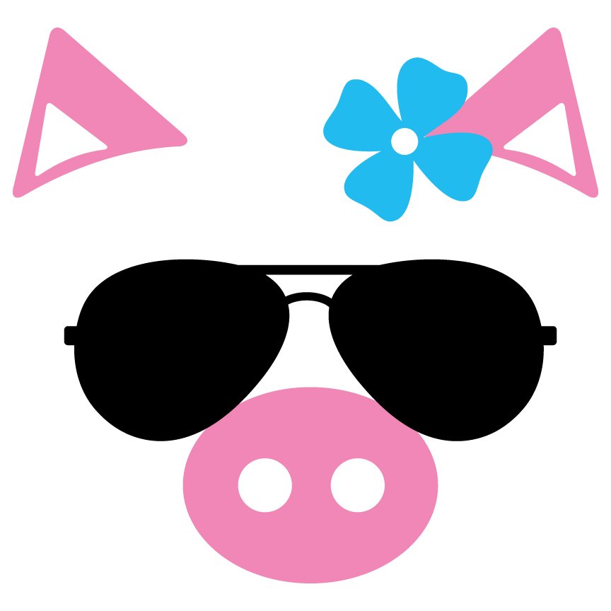 Free pig cut files at www.freesvgdesigns.com. FREE downloads includes SVG, EPS, PNG and DXF files for personal cutting projects. Free vector / printable / free svg images for cricut 