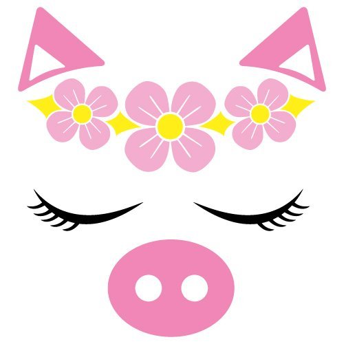 Free pig cut files at www.freesvgdesigns.com. FREE downloads includes SVG, EPS, PNG and DXF files for personal cutting projects. Free vector / printable / free svg images for cricut
