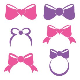 Bows Monogram Frames 181