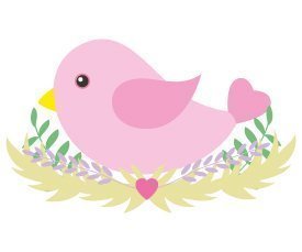 Bird in Nest 200
