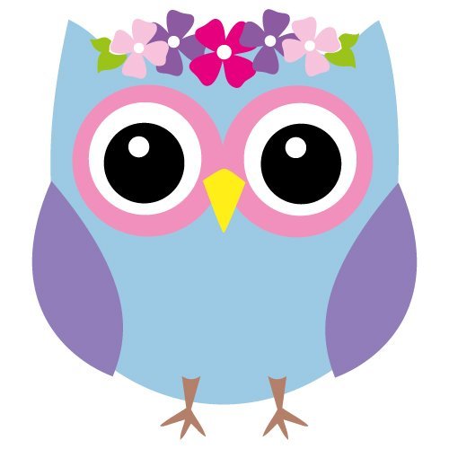 Owl Flowers SVG