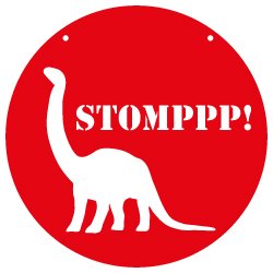 Dinosaur Bunting 322