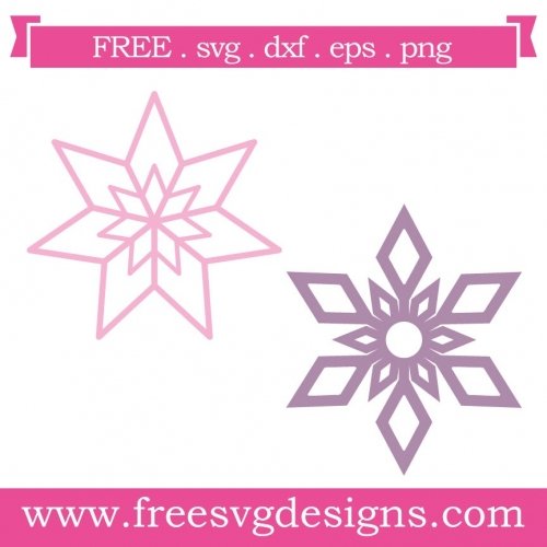 Free snowflake SVG cut file - FREE design downloads for your cutting ...