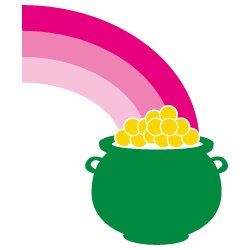 Rainbow and Pot of Gold 586