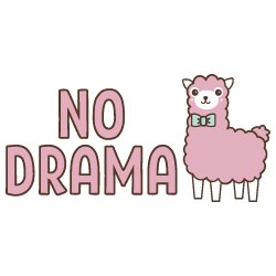 No Drama Llama 678