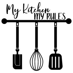 My Kitchen My Rules SVG