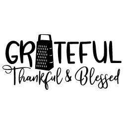 Grateful Thankful & Blessed Free SVG Files – 808