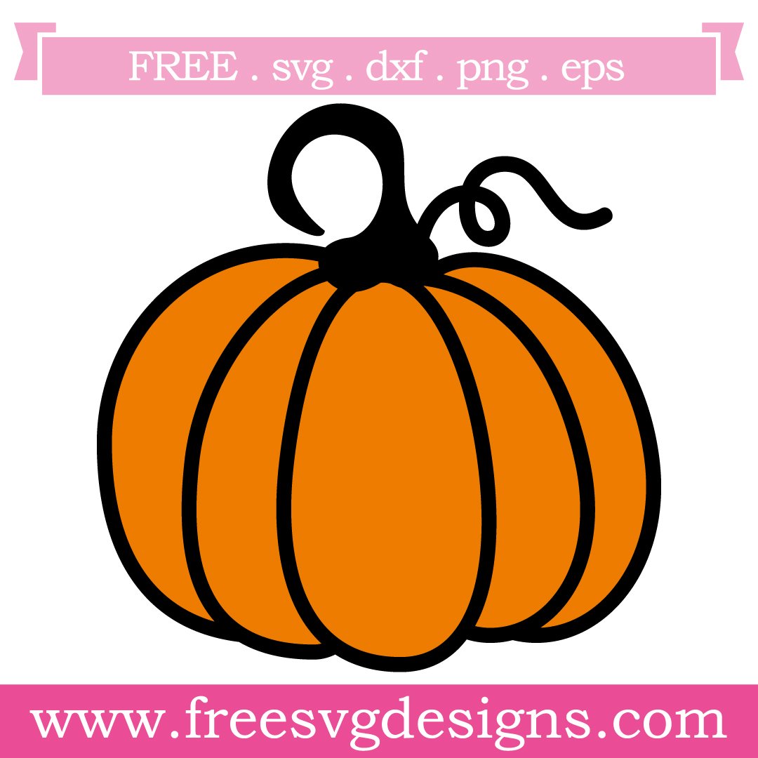 Pumpkin Silhouette SVG