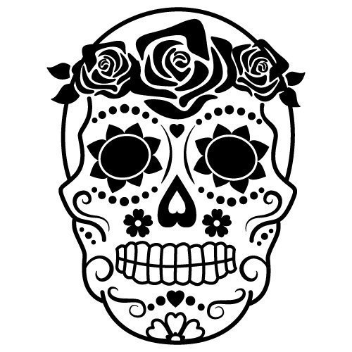 Sugar Skull Day Of The Dead SVG