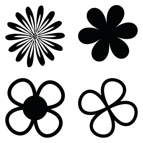 Flower Floral Elements Free SVG Files