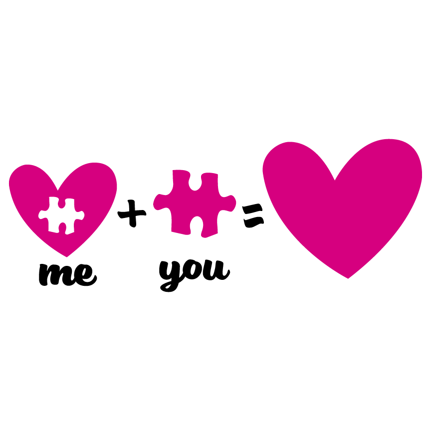 Valentines Love Heart Puzzle Free SVG Files 1518