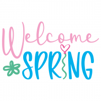 Welcome Spring Free SVG Files