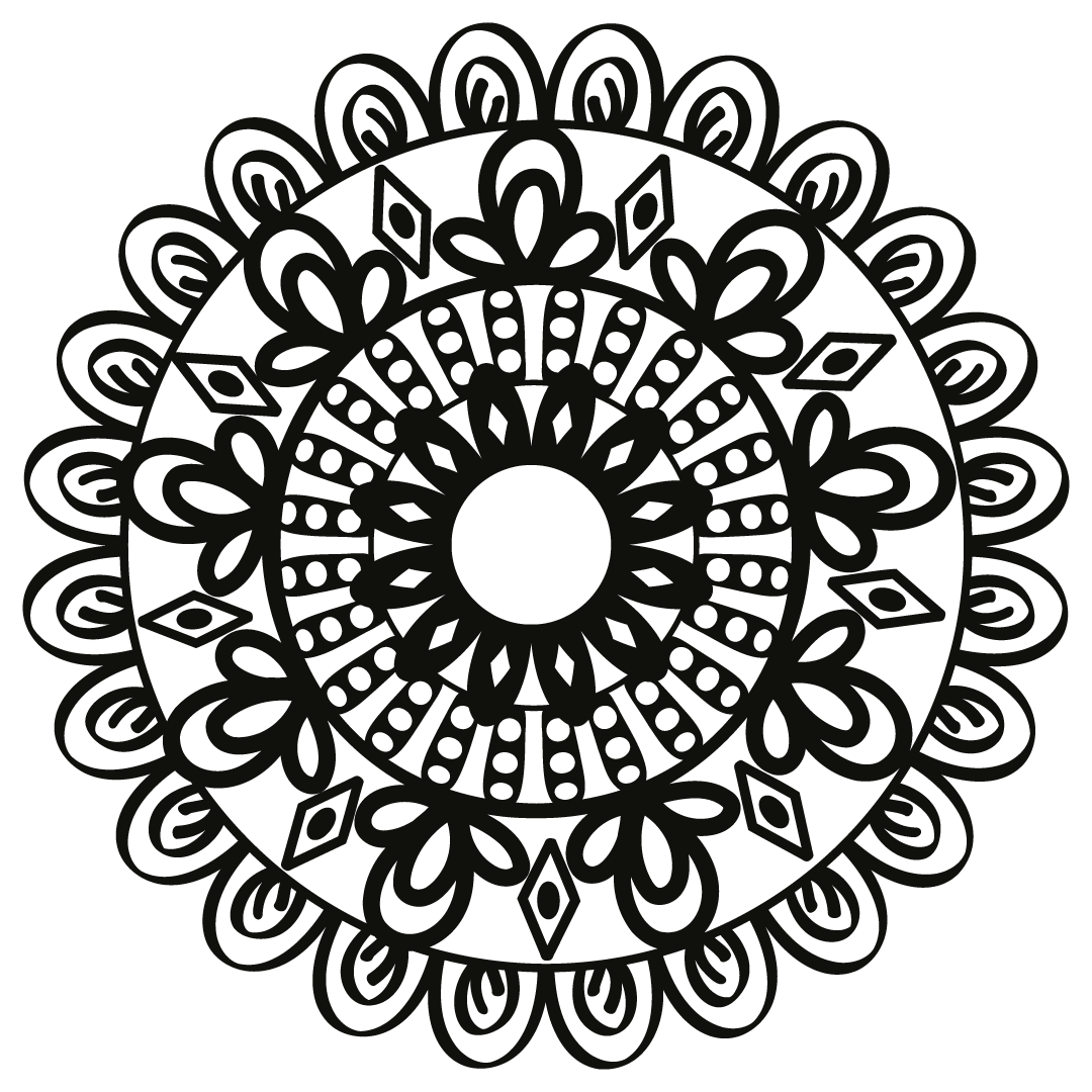 Mandala Free SVG Files 1624