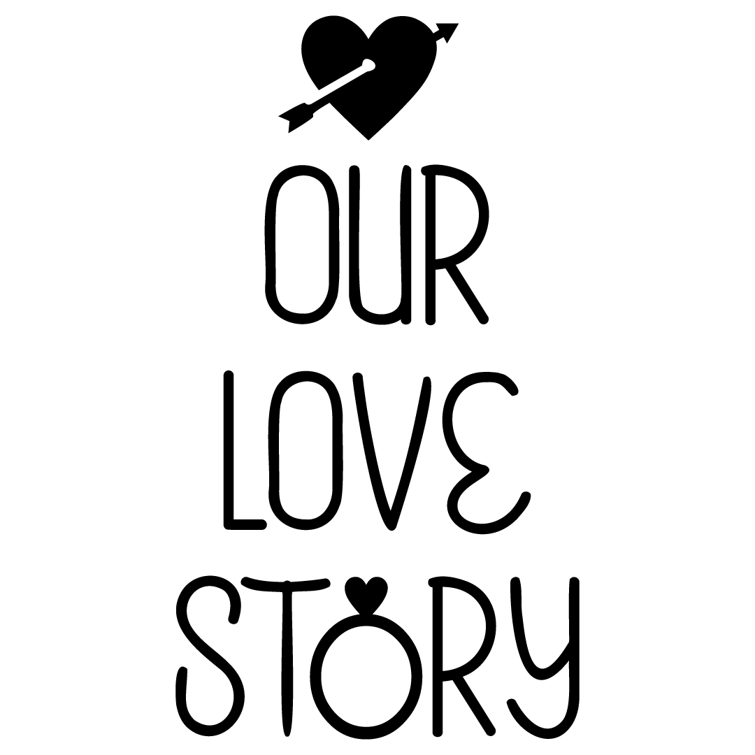 Wedding Our Love Story Free SVG Files