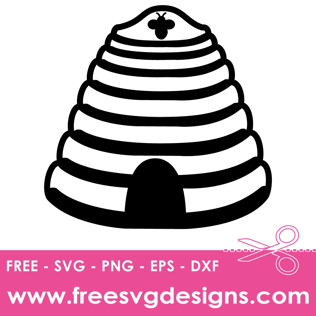 Bumble Bee Hive Free SVG Files