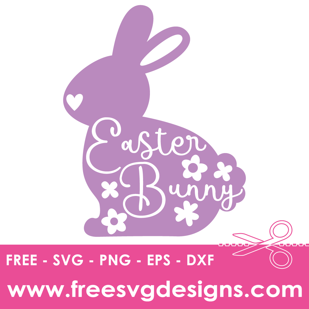 Easter Bunny Silhouette – FREE SVG Files 2084