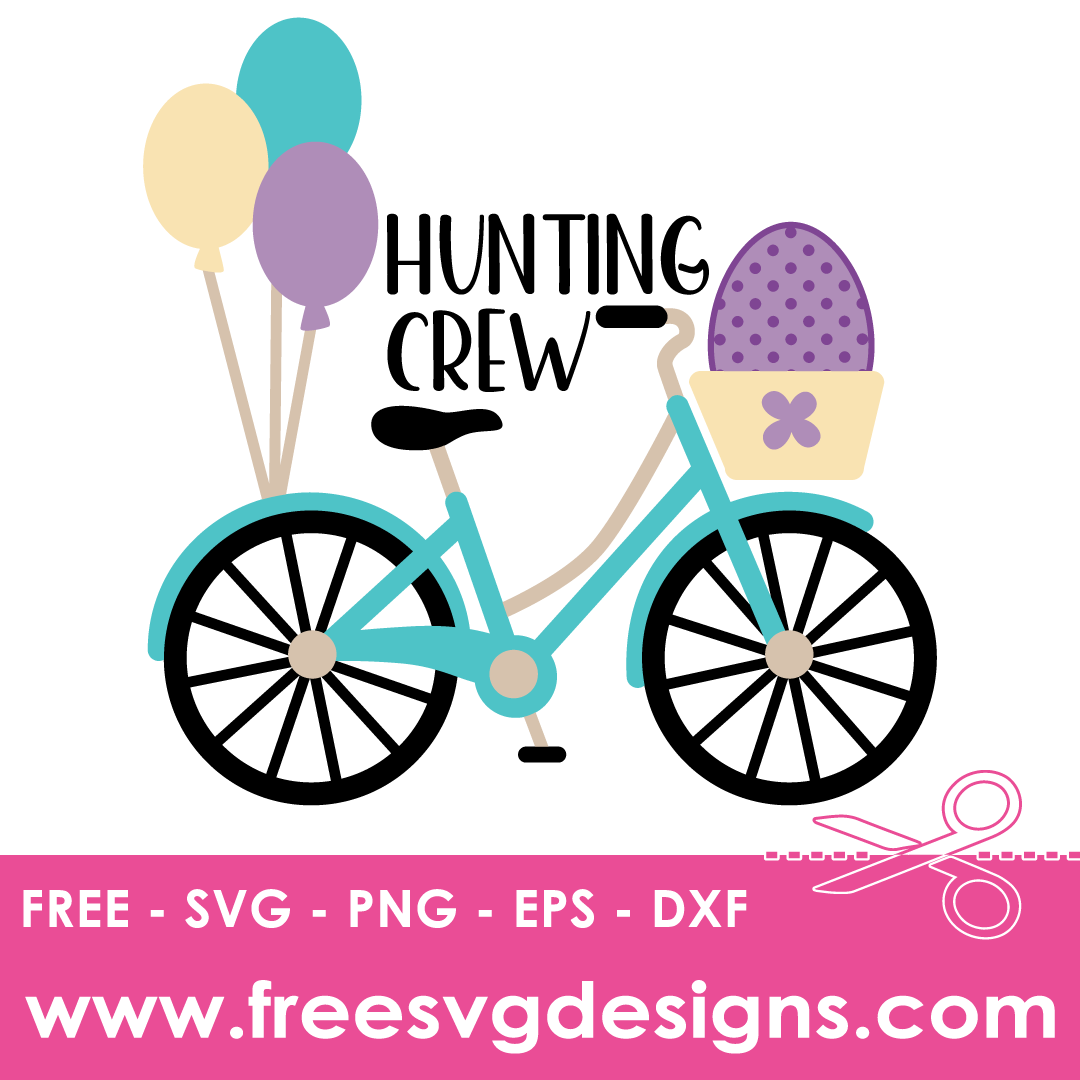 Easter Hunting Crew Bike – FREE SVG Files 2105
