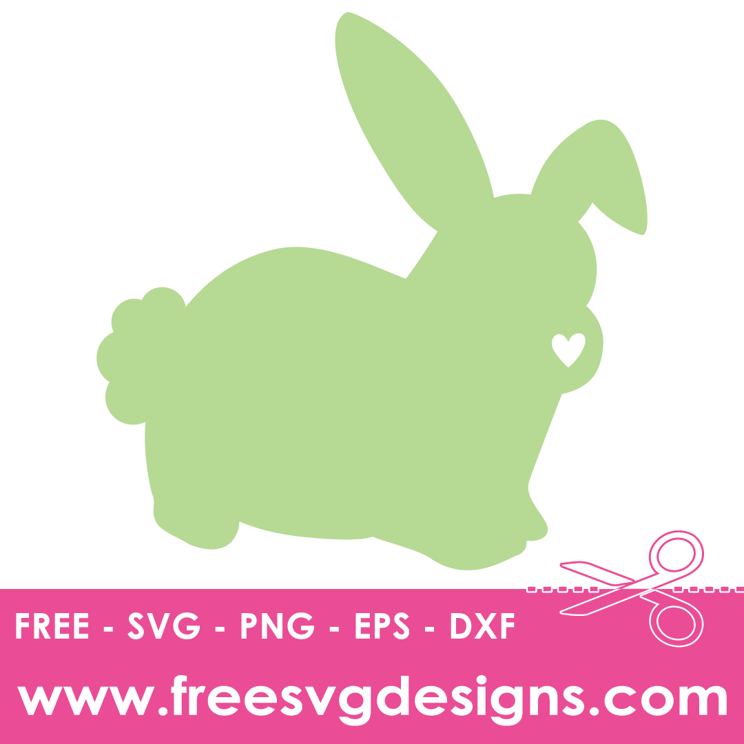 Easter Bunny Silhouette – FREE SVG Files 2111