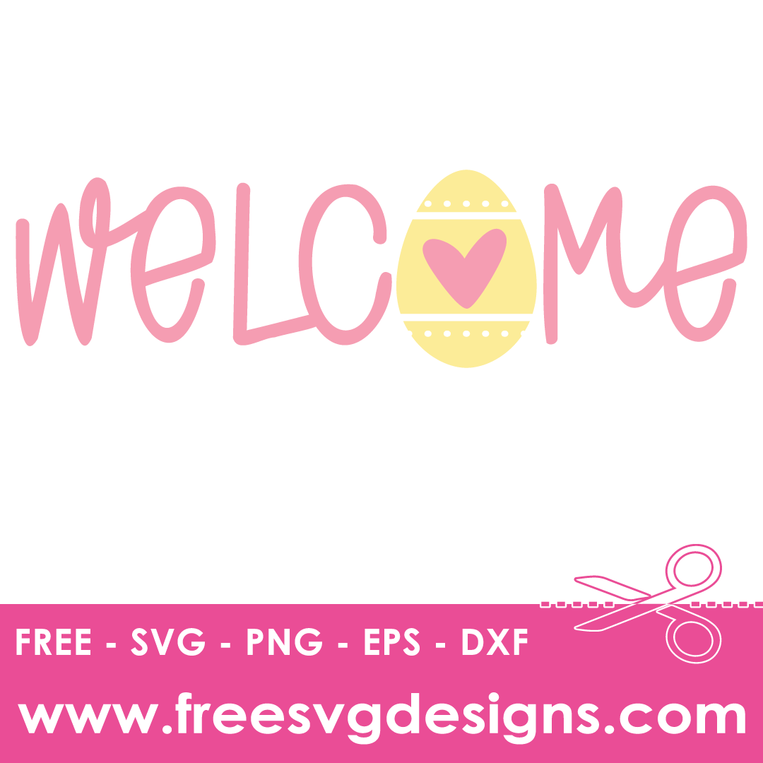 Welcome Easter – FREE SVG Files 2115