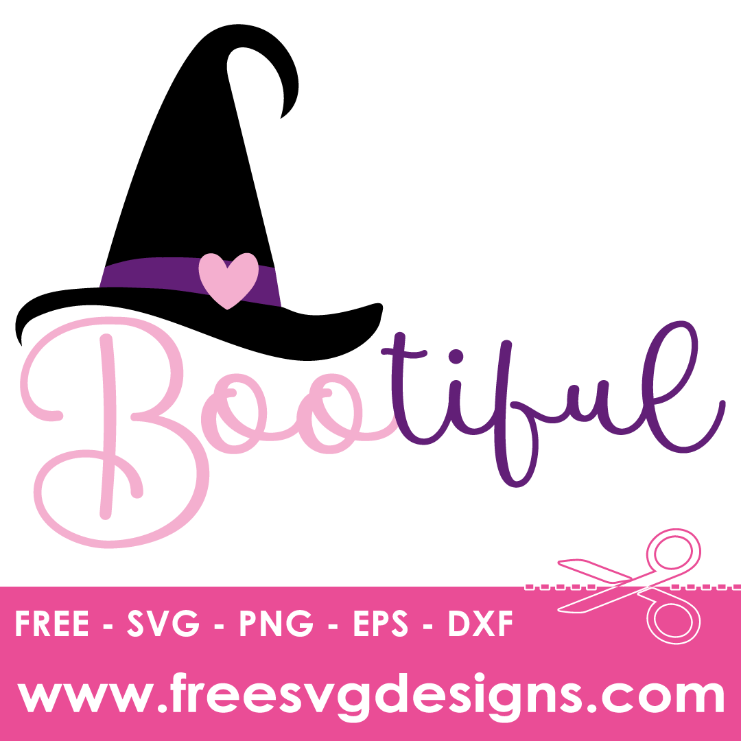 Halloween Bootiful Quote – FREE SVG Files 1801