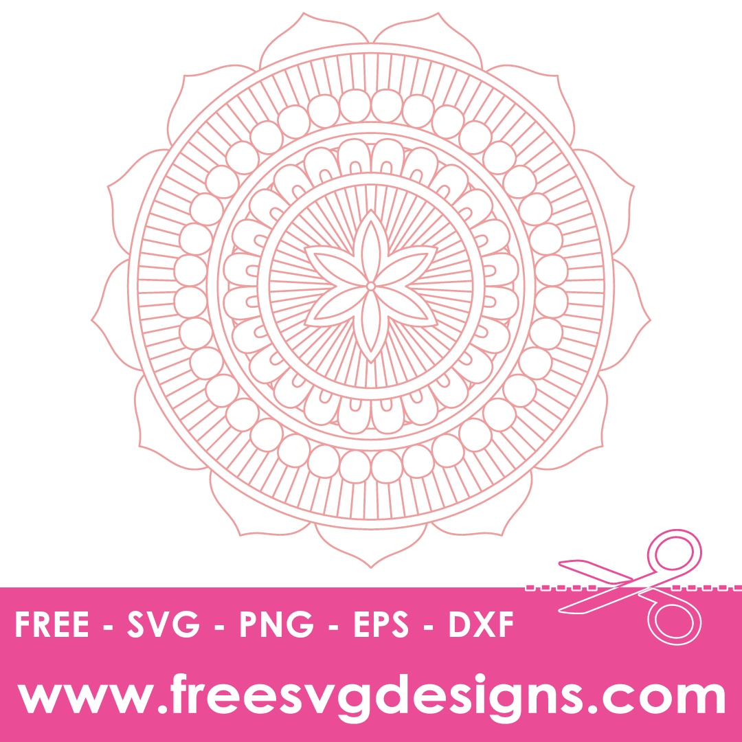 Flower Mandala – FREE SVG Files 1926