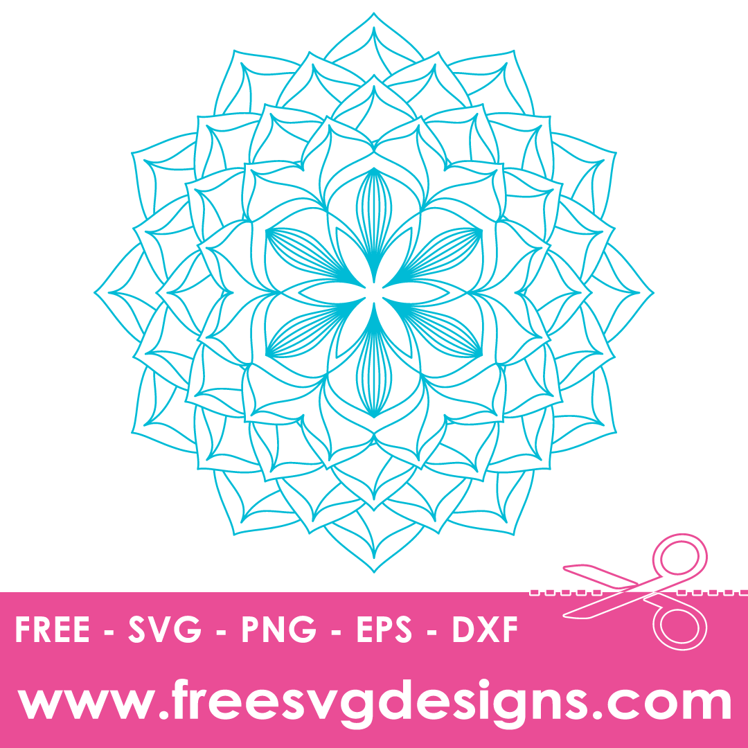 Floral Mandala – FREE SVG Files 1927