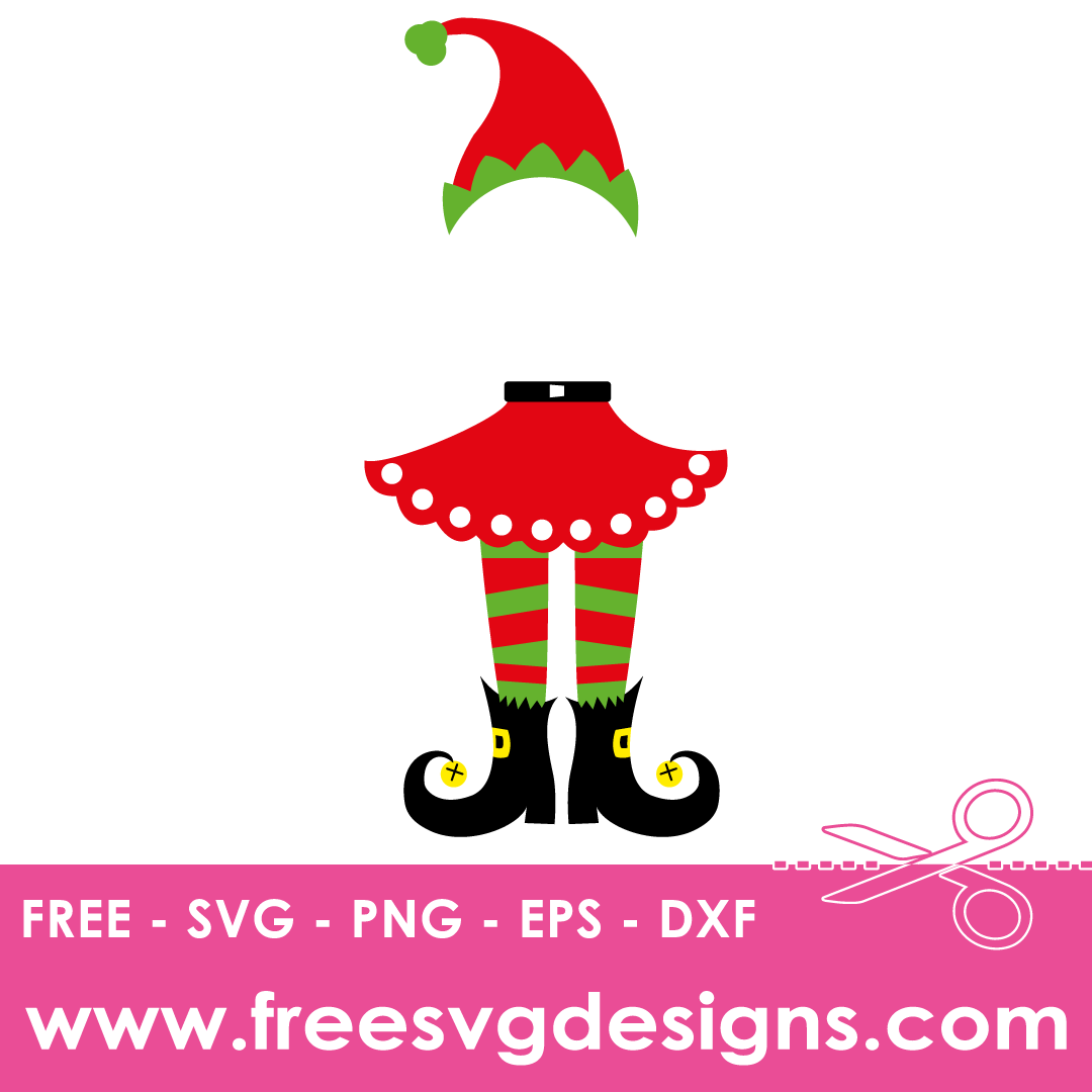 Christmas Elf Name Tag – FREE SVG Files 1971