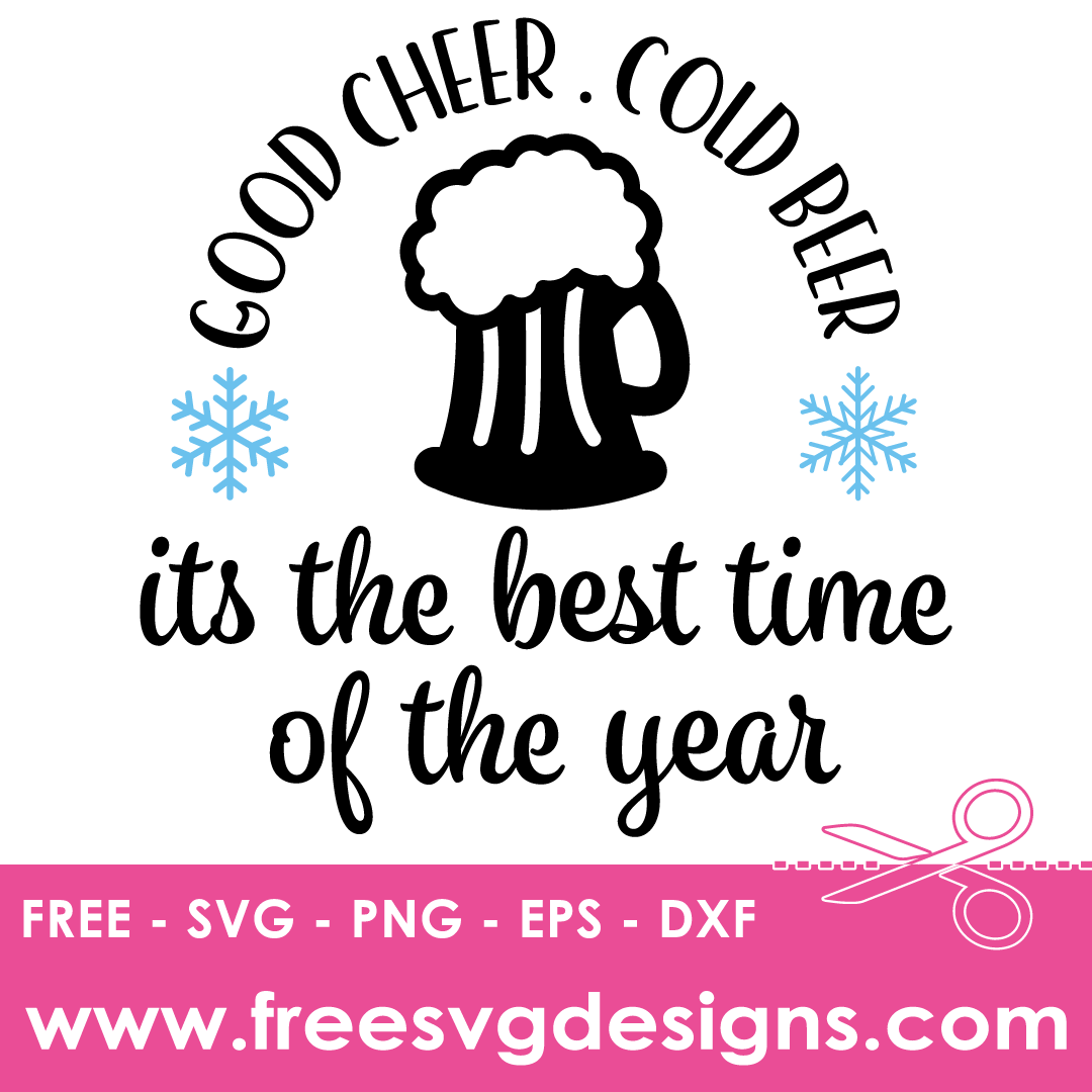 Good Cheer Cold Beer – FREE SVG Files 1975