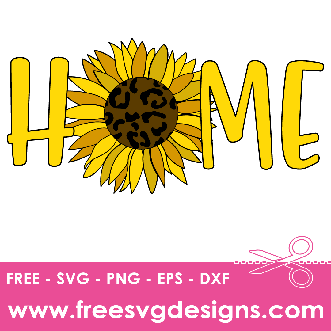 Home Sunflower – FREE SVG Files 2006