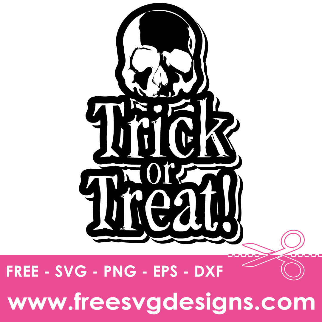 Halloween Trick or Treat Free SVG Files