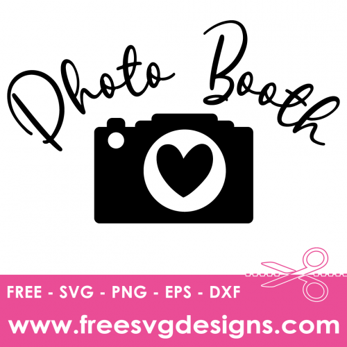 Wedding Photo Booth Free SVG Files