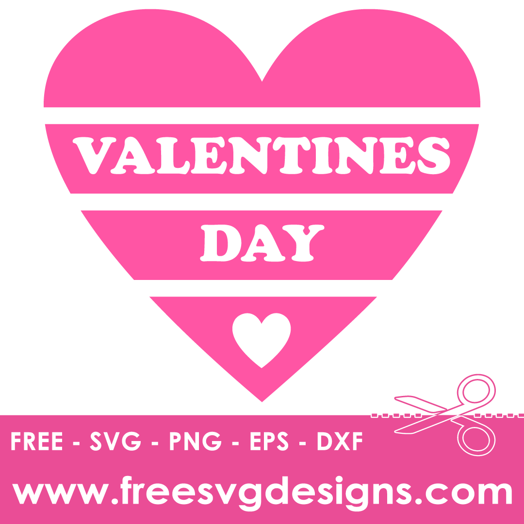 Valentines Day Love Heart – FREE SVG Files 2453