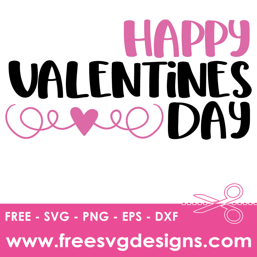 Happy Valentines Day Free SVG Files