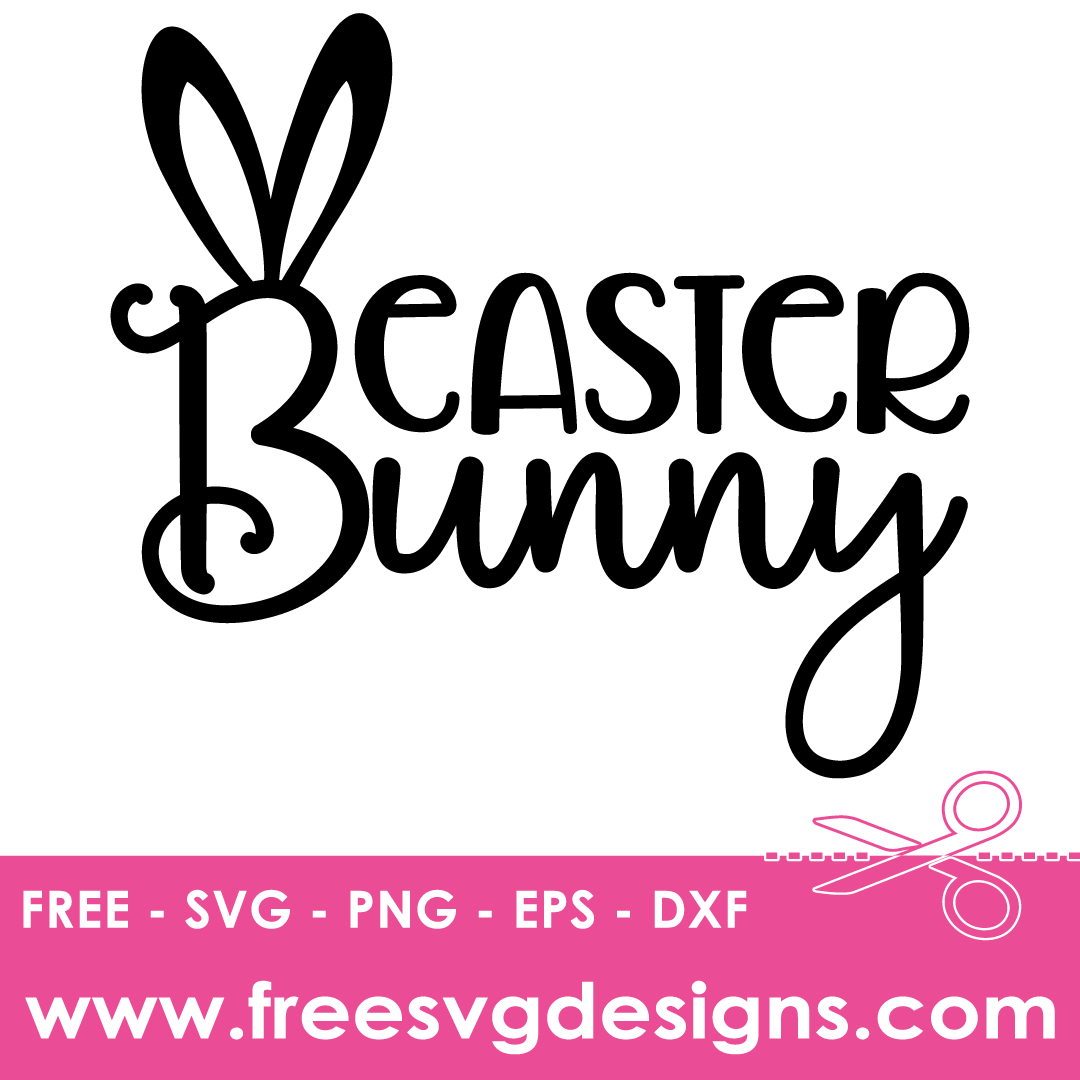 Easter Bunny Free SVG Files