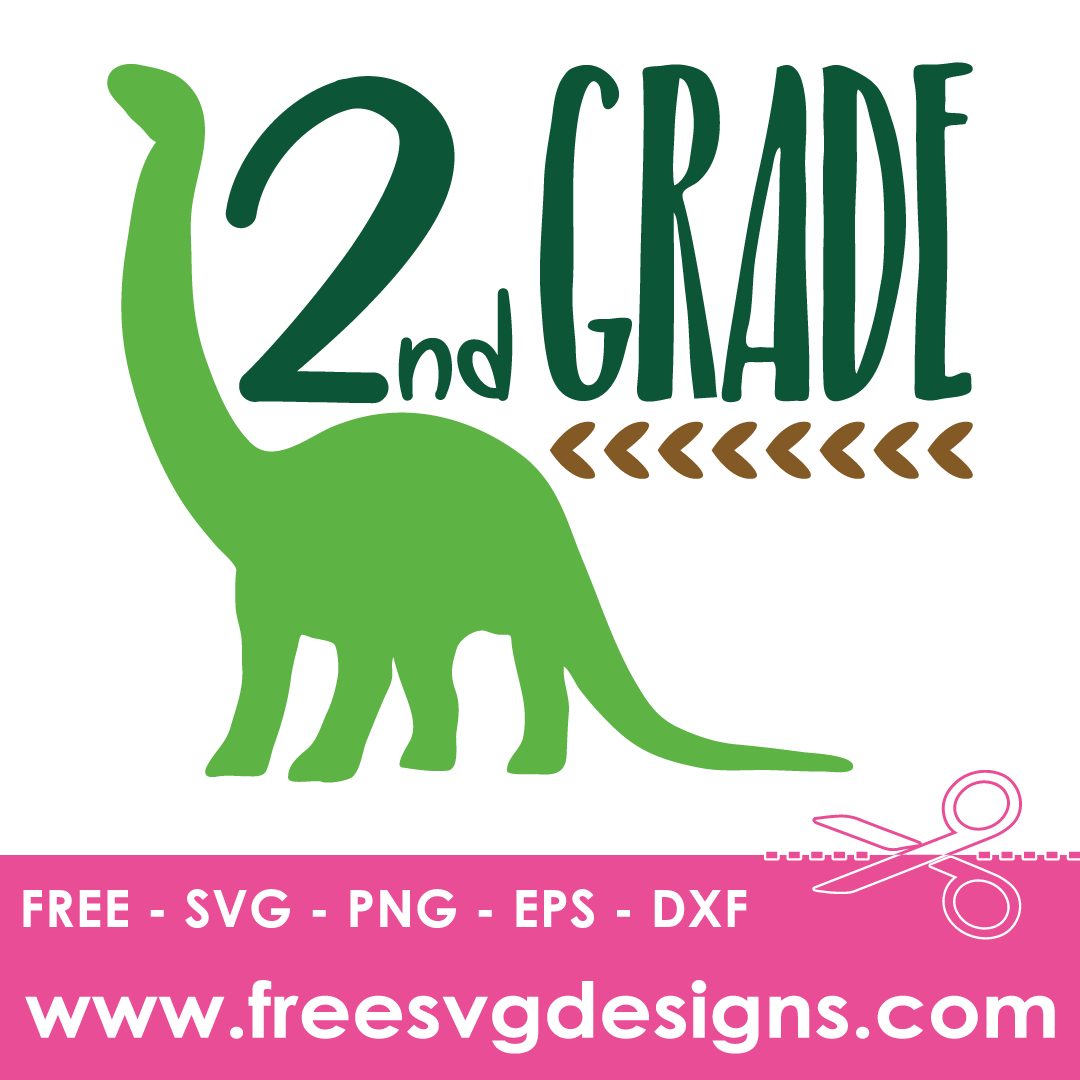 2nd Grade Free SVG Cut Files