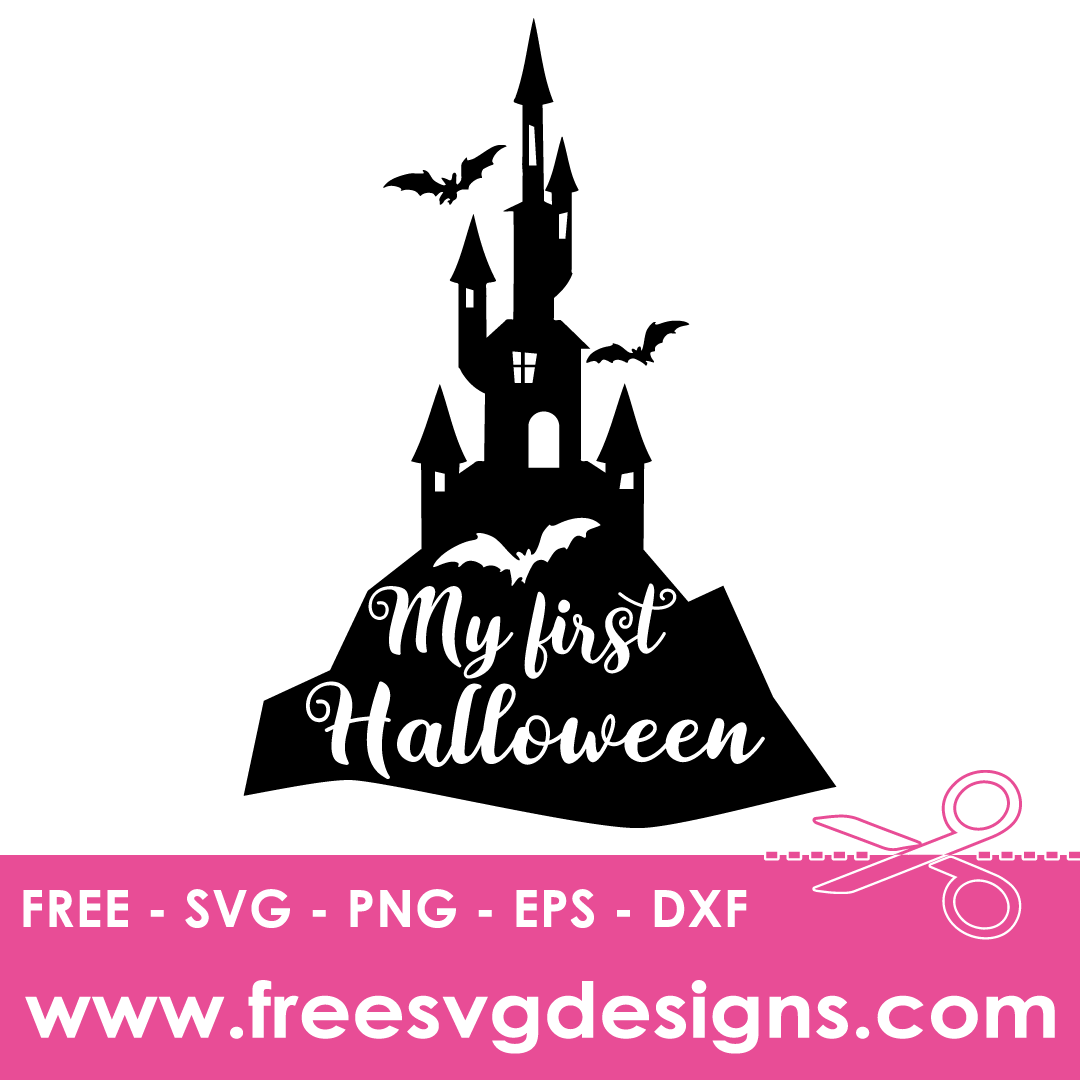 My First Halloween Free SVG Cut Files