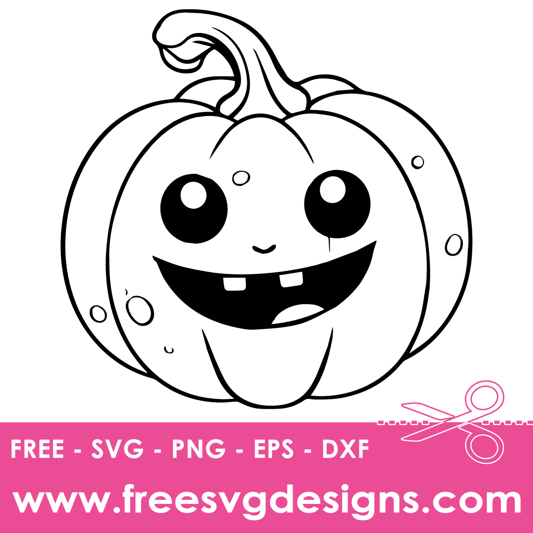 Halloween Pumpkin SVG Cut Files
