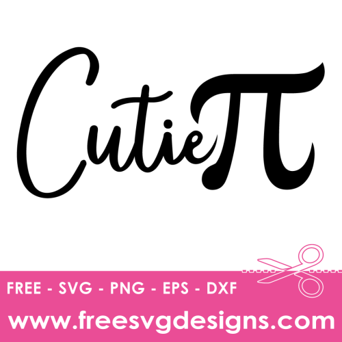 Cutie Pi Free SVG Design