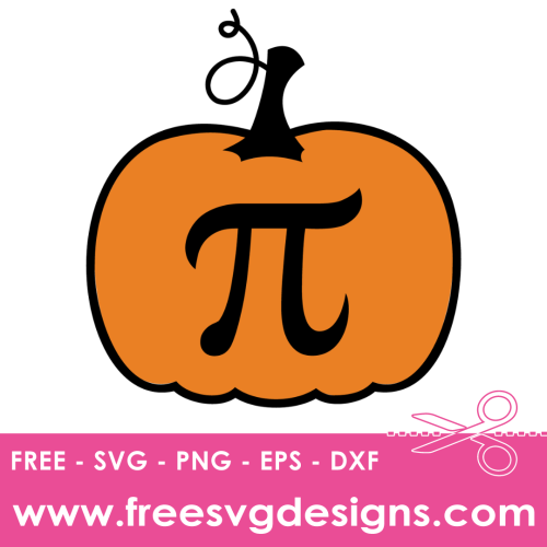 Pumpkin Pi Free SVG