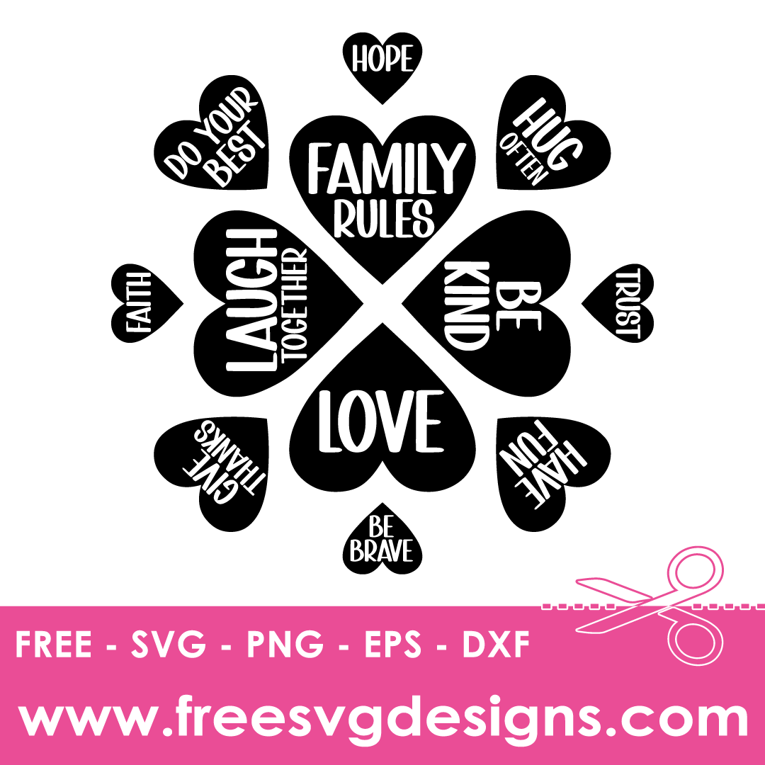 Love Heart Quote Free SVG Cut Files 2776