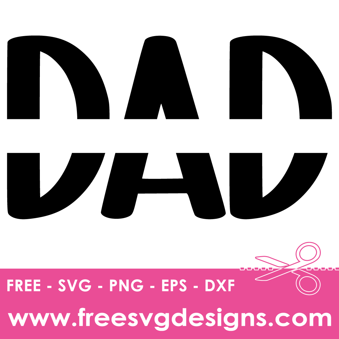 Dad Banner Free SVG Cut Files 2791