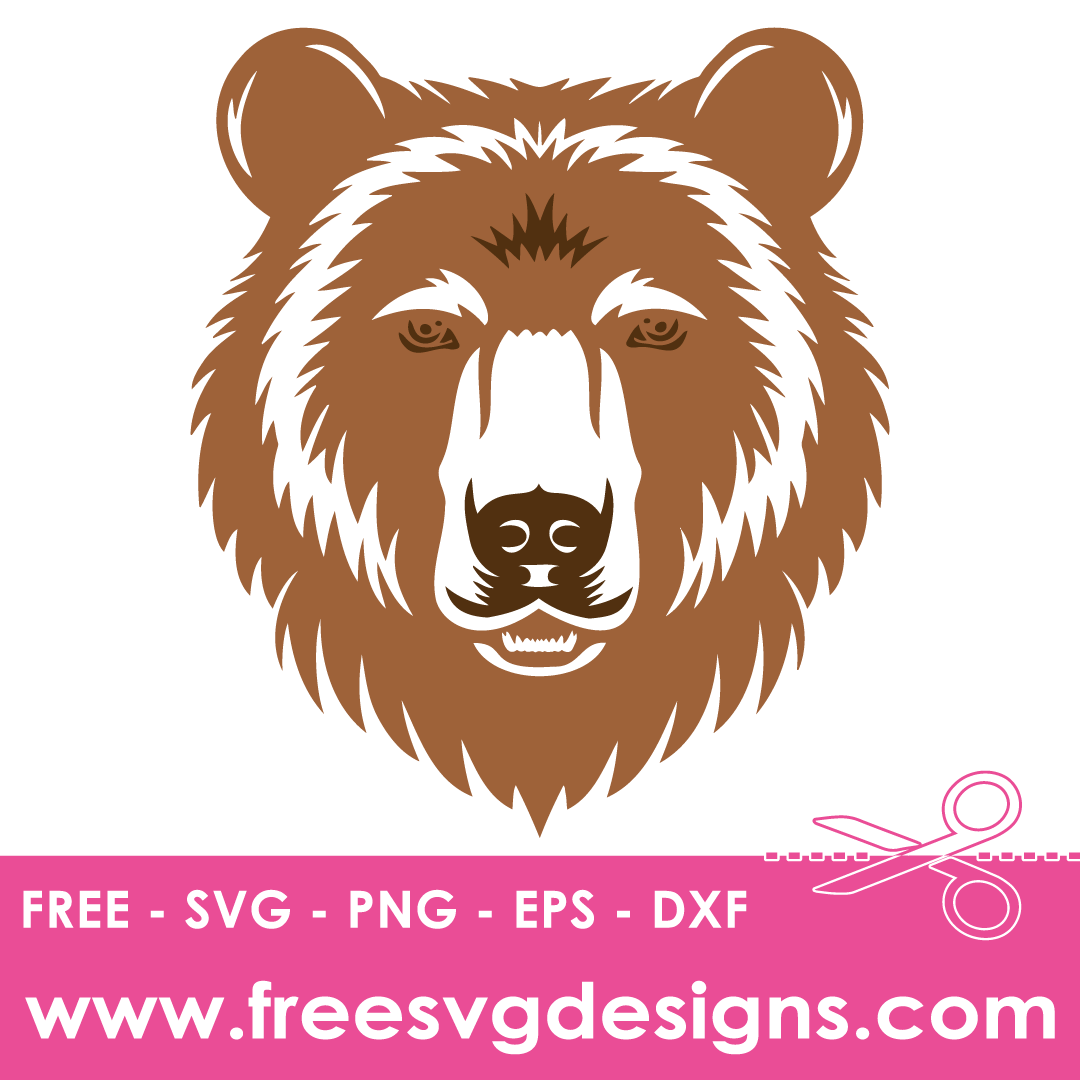 Bear Silhouette Free SVG Cut Files 2797
