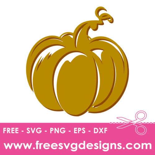 Fall Pumpkin Free SVG