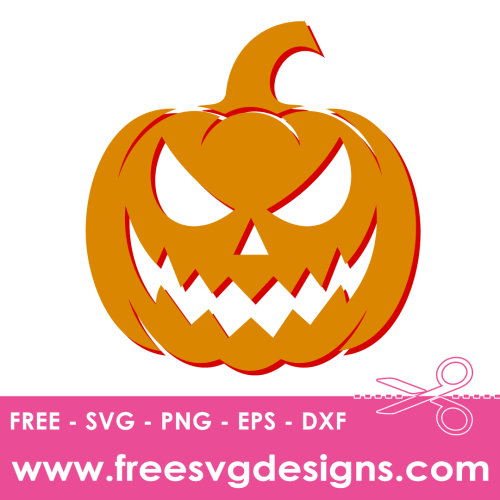 Halloween Pumpkin Free SVG