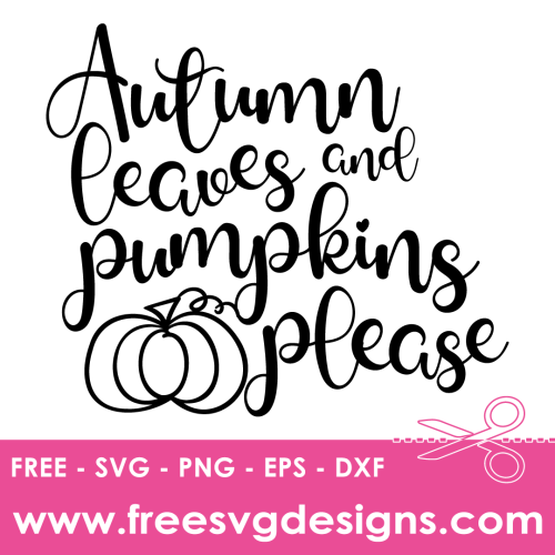 Fall Quote Free SVG
