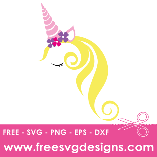 Free unicorn SVG