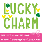 St Patricks Lucky Charm Free SVG Files 1555