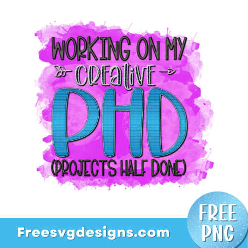 Craft Quote sublimation design - free PNG download
