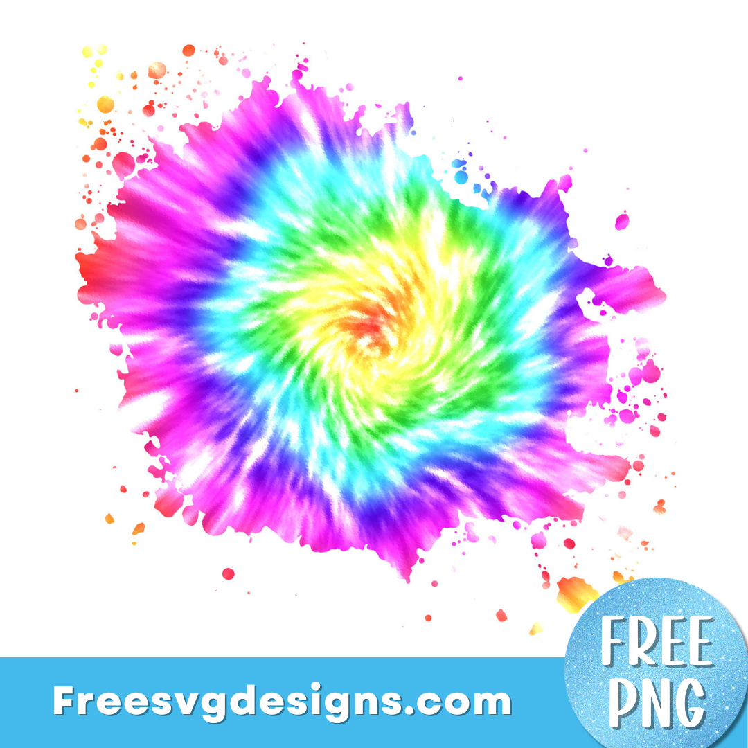 Tie Dye Pattern png sublimation design – free png download 2918