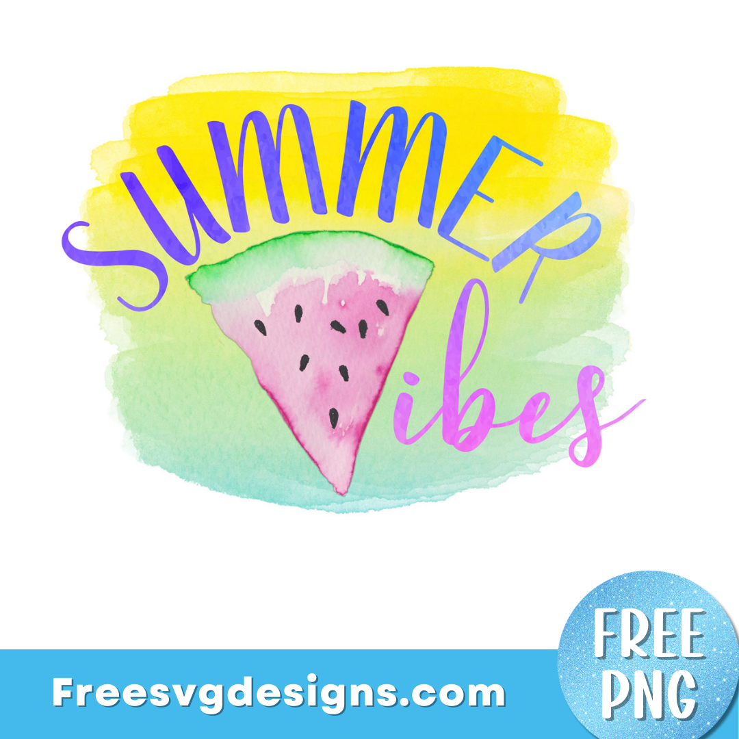 Summer Vibes PNG Sublimation Design – Free PNG Download 2930
